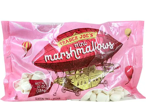 Trader Joe's Pack of 2 mini vegan marshmallows, senza glutine, 10 oz x 2 (totale 20 oz)