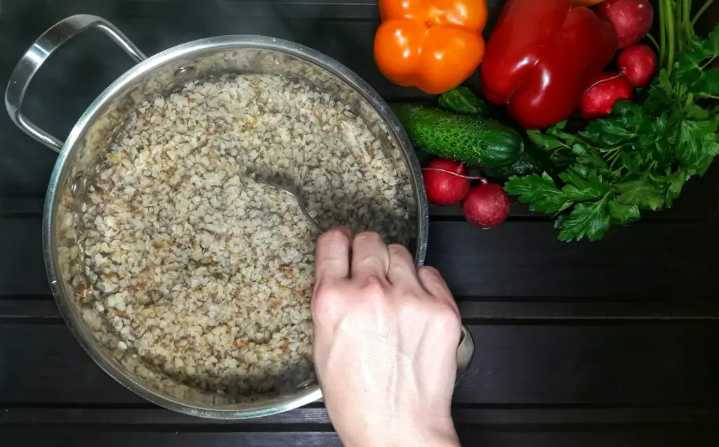 passaggio sette come far bollire il grano saraceno