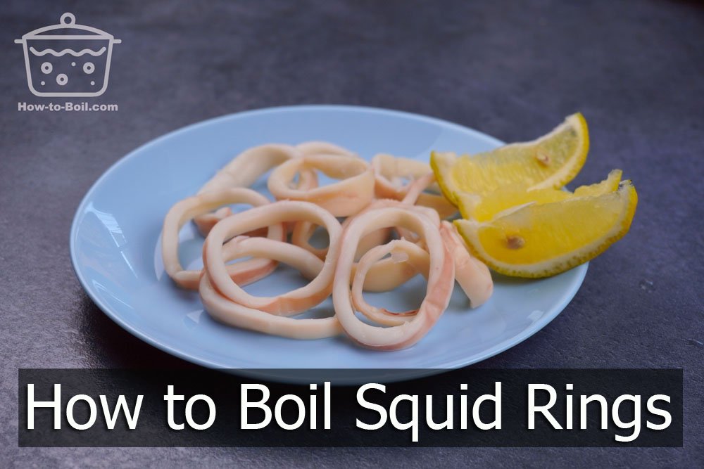 come far bollire gli anelli dei calamari