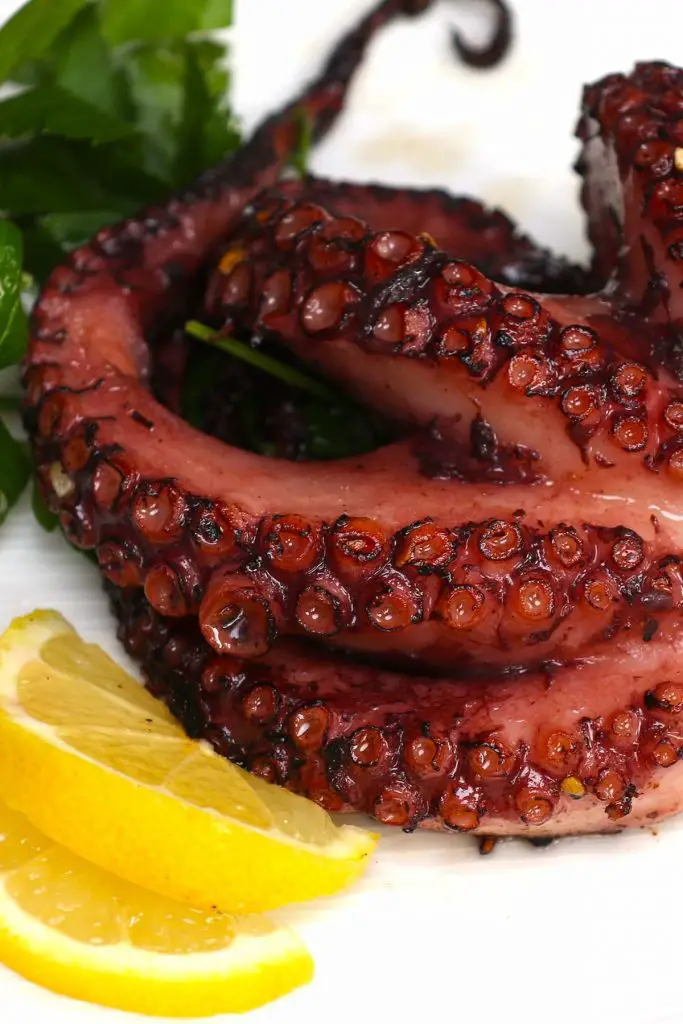 Empty Octopus è il metodo più semplice e infallibile per cucinare il polpo perfetto: terroso e gustoso, con un bel carbone all'esterno! Cuocere il polpo nel bagno di acqua sotto vuoto a 77 ° C per 5 ore, quindi grigliare o rosolare rapidamente alla fine per il miglior polpo SEMPRE! #SousVideOctopus
